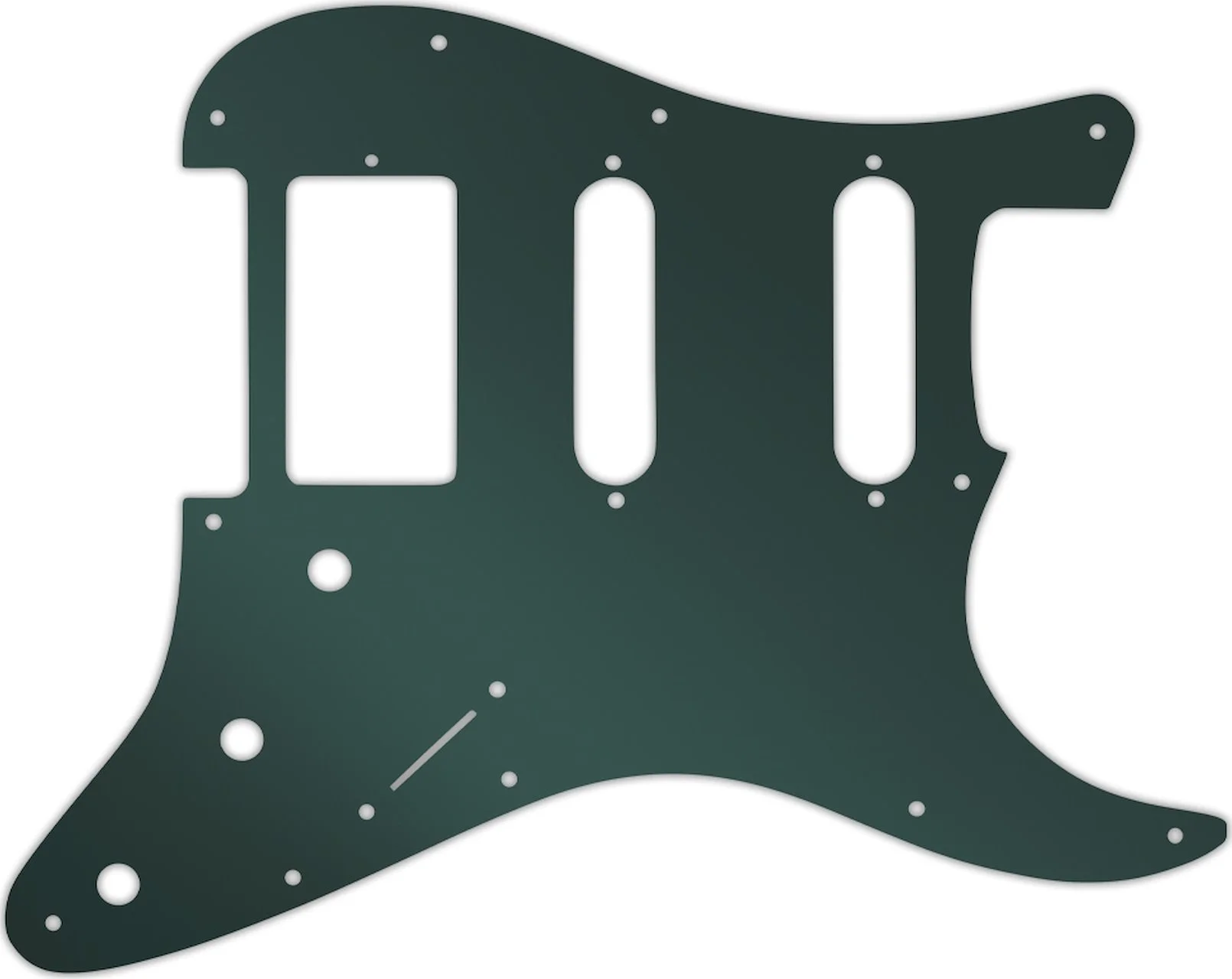 WD Custom Pickguard For Single Humbucker, Dual Single Coil Fender Stratocaster - Picture 42 of 97