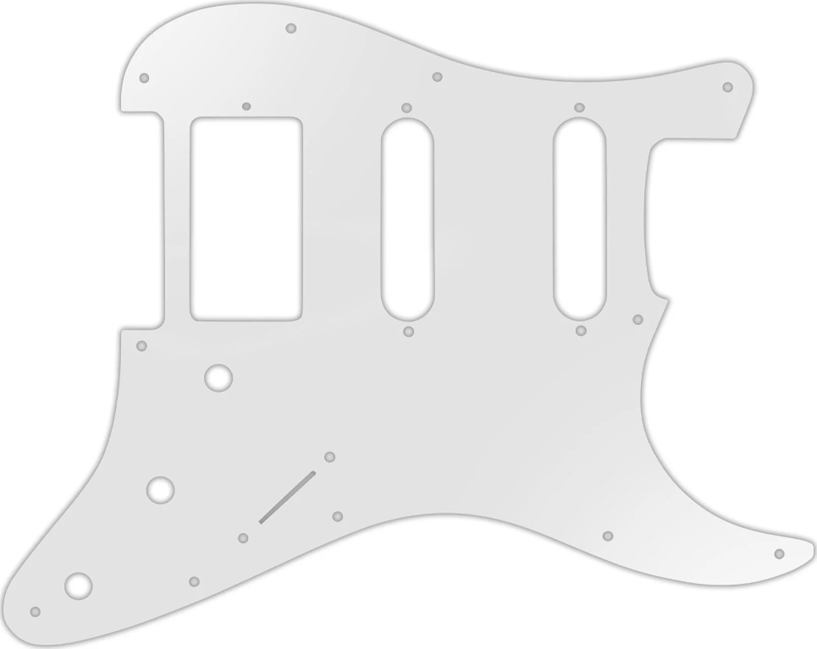 WD Custom Pickguard For Single Humbucker, Dual Single Coil Fender Stratocaster - Picture 20 of 97