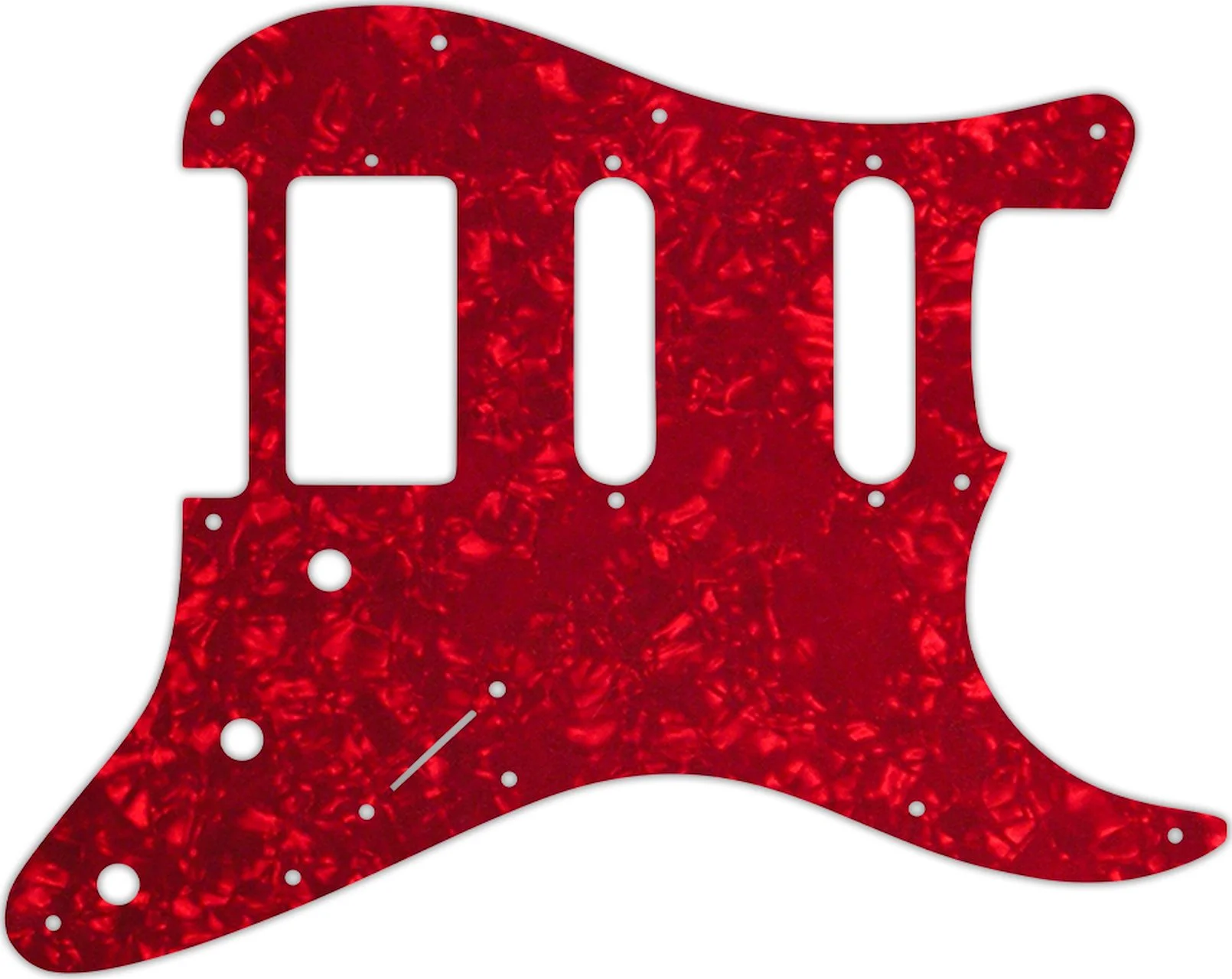 WD Custom Pickguard For Single Humbucker, Dual Single Coil Fender Stratocaster - Picture 79 of 97