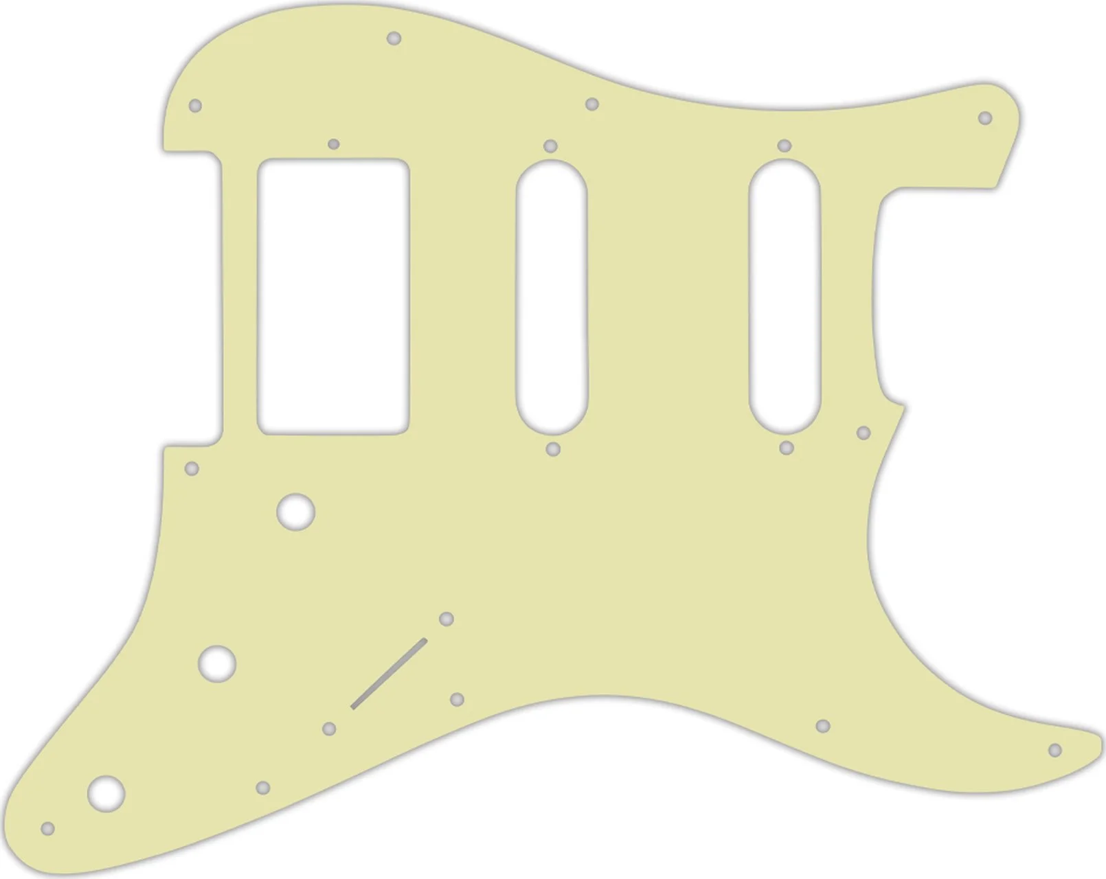 WD Custom Pickguard For Single Humbucker, Dual Single Coil Fender Stratocaster - Picture 36 of 97