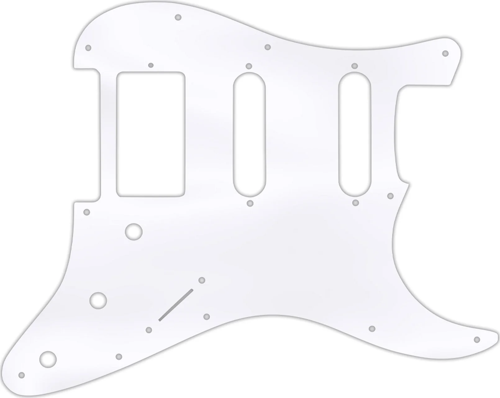 WD Custom Pickguard For Single Humbucker, Dual Single Coil Fender Stratocaster - Picture 61 of 97