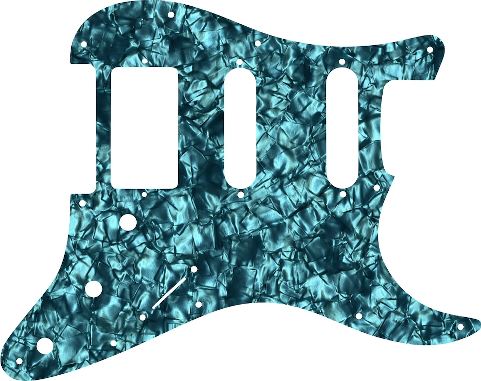 WD Custom Pickguard For Single Humbucker, Dual Single Coil Fender Stratocaster - Picture 91 of 97