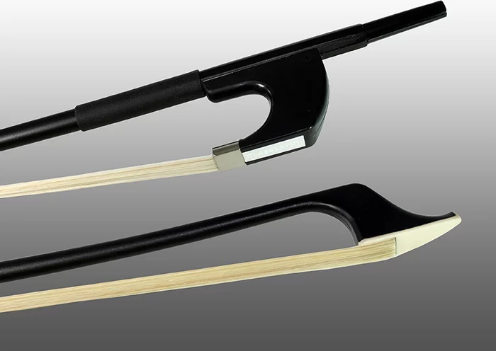 Glasser Fiberglass String Bass Bow - 3/4 German, Brown