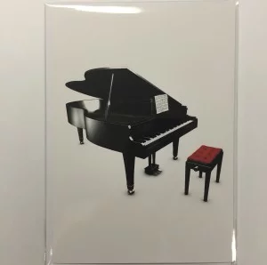 Greeting Card-Grand Piano