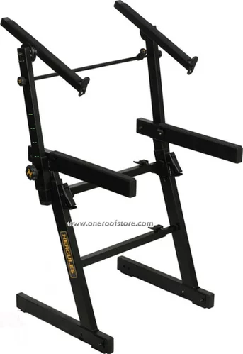 Hercules - KS410B - 2-Tier Adjustable Z-frame Keyboard Stand