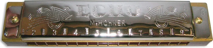 Hohner 8362 Echo Tremolo Harmonica, G