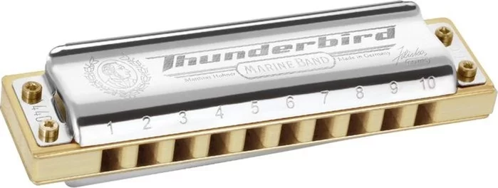 Hohner Marine Band Thunderbird Diatonic Harmonica - Key of LC