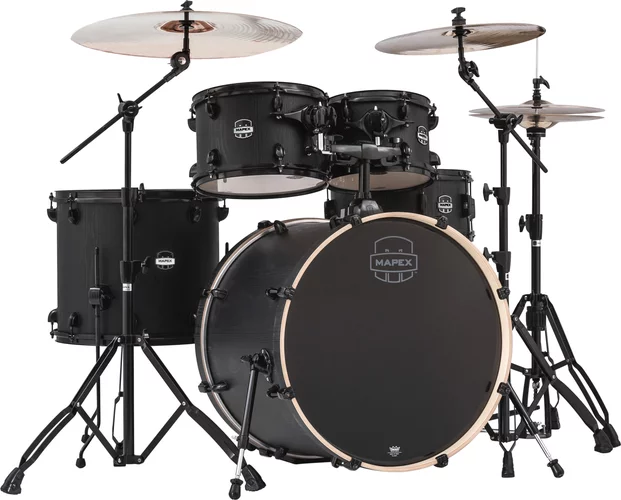 Mapex Mars Series 5 Piece Rock Drum Shell Pack - Zebrawood