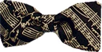 Mozart Silk Bow Tie-Made in England
