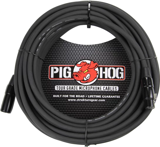Pig Hog 8mm Mic Cable, 30ft XLR