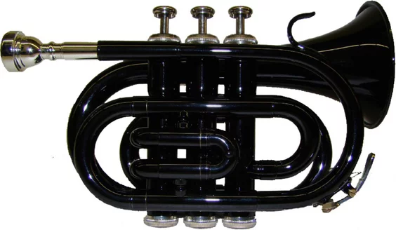 Ravel RPKT1 Pocket Trumpet - Black