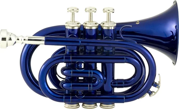 Ravel RPKT1 Pocket Trumpet - Blue