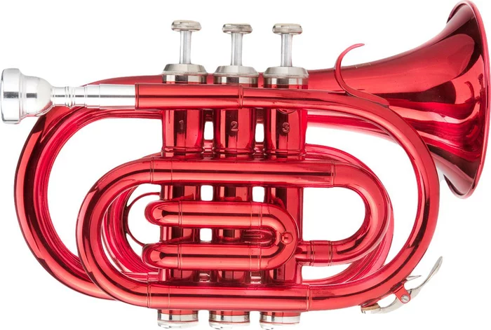Ravel RPKT1 Pocket Trumpet - Red