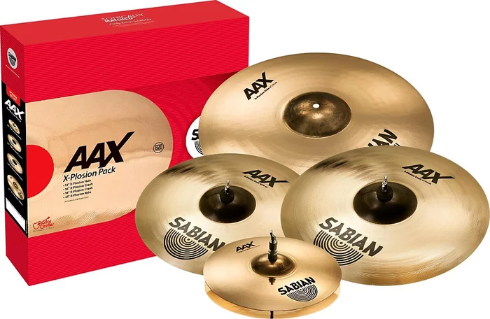 Sabian 25005XXP AAX Limited Edition Performance Cymbal Set w/ FREE 18" X-Plosion Crash Cymbal