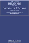 Sonata Op. 120 No. 1 in F minor