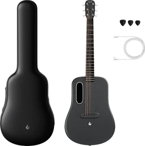 Lava Music Lava ME 3 36” Smart Guitar in Space Gray w/ Ideal Bag