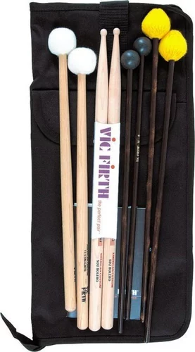 Vic Firth EP2 Education Pack 2 w/ Stickbag, SD2 Sticks, and M3/M6/T3 Mallets
